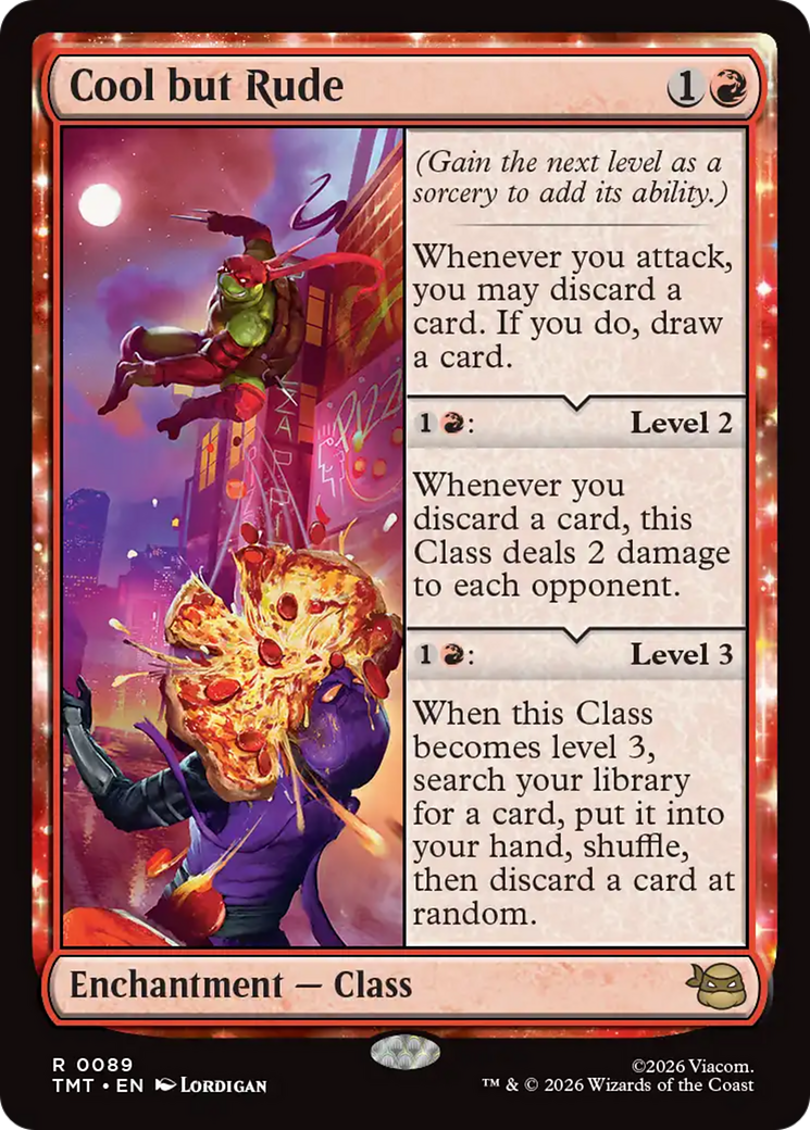 Cool but Rude [Teenage Mutant Ninja Turtles] | Black Swamp Games