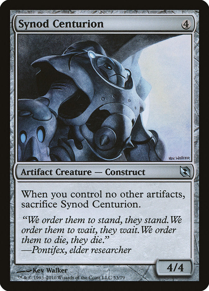 Synod Centurion [Duel Decks: Elspeth vs. Tezzeret] | Black Swamp Games