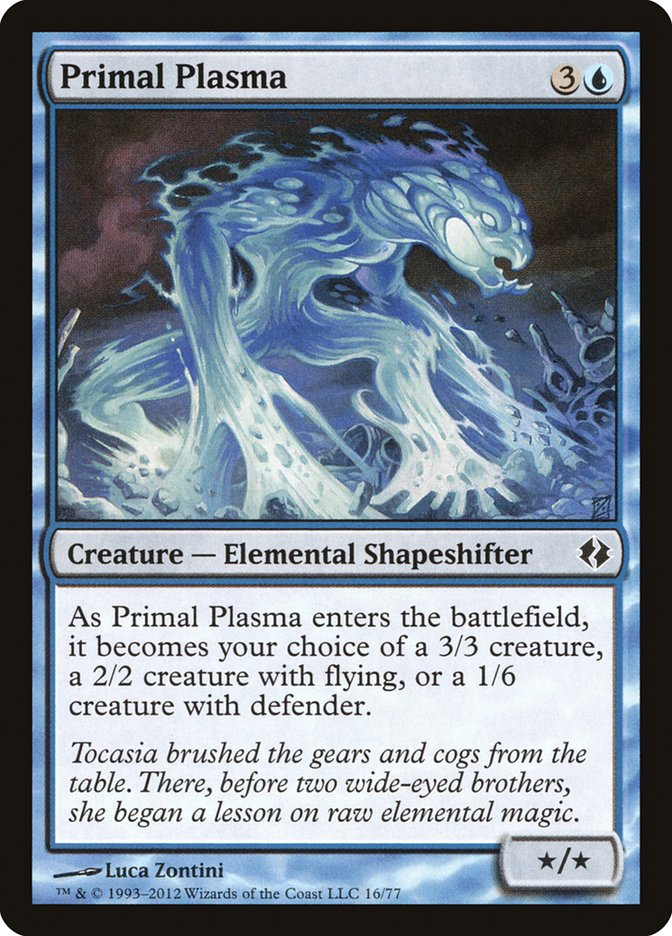 Primal Plasma [Duel Decks: Venser vs. Koth] | Black Swamp Games