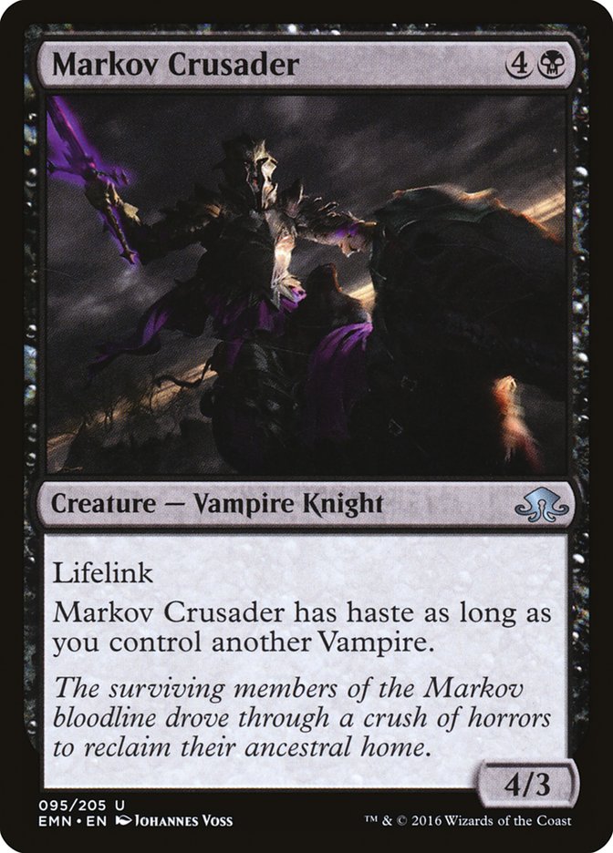 Markov Crusader [Eldritch Moon] | Black Swamp Games
