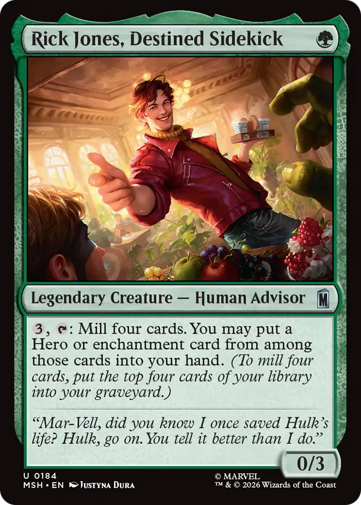 Rick Jones, Destined Sidekick [Marvel Super Heroes] | Black Swamp Games
