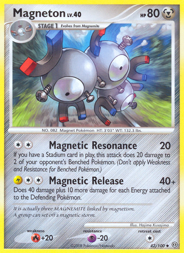 Magneton (42/100) [Diamond & Pearl: Stormfront] | Black Swamp Games