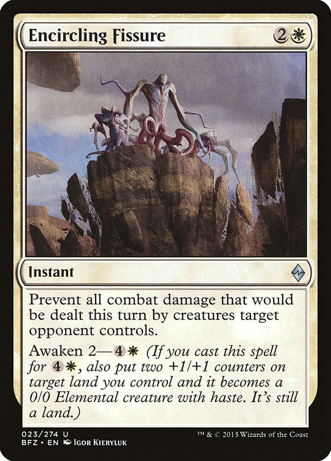 Encircling Fissure [Battle for Zendikar] | Black Swamp Games
