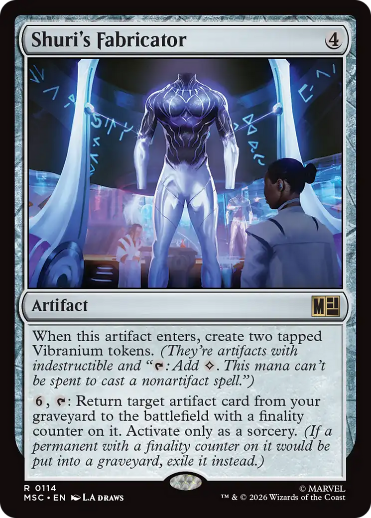 Shuri's Fabricator (Surge Foil) [Marvel Super Heroes Commander] | Black Swamp Games