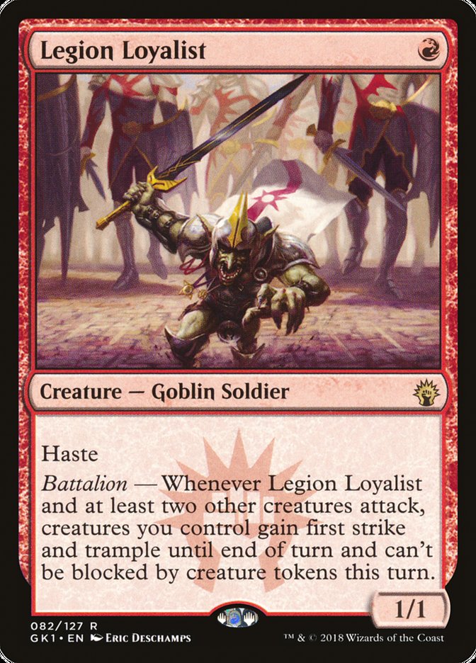 Legion Loyalist [Guilds of Ravnica Guild Kit] | Black Swamp Games