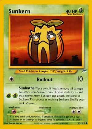 Sunkern (83/105) [Neo Destiny Unlimited] | Black Swamp Games