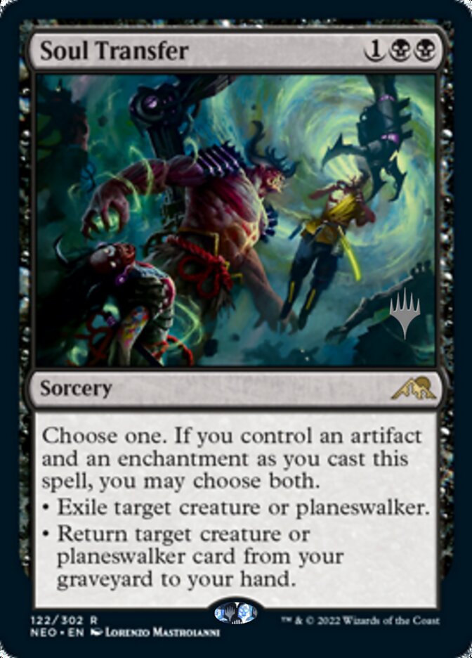 Soul Transfer (Promo Pack) [Kamigawa: Neon Dynasty Promos] | Black Swamp Games