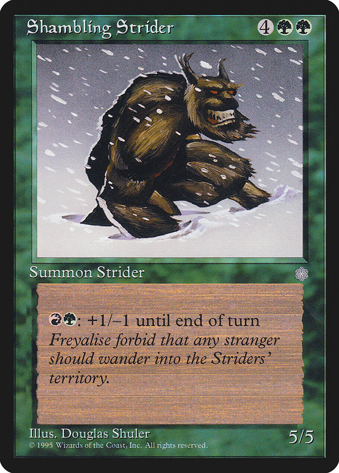 Shambling Strider [Ice Age] | Black Swamp Games