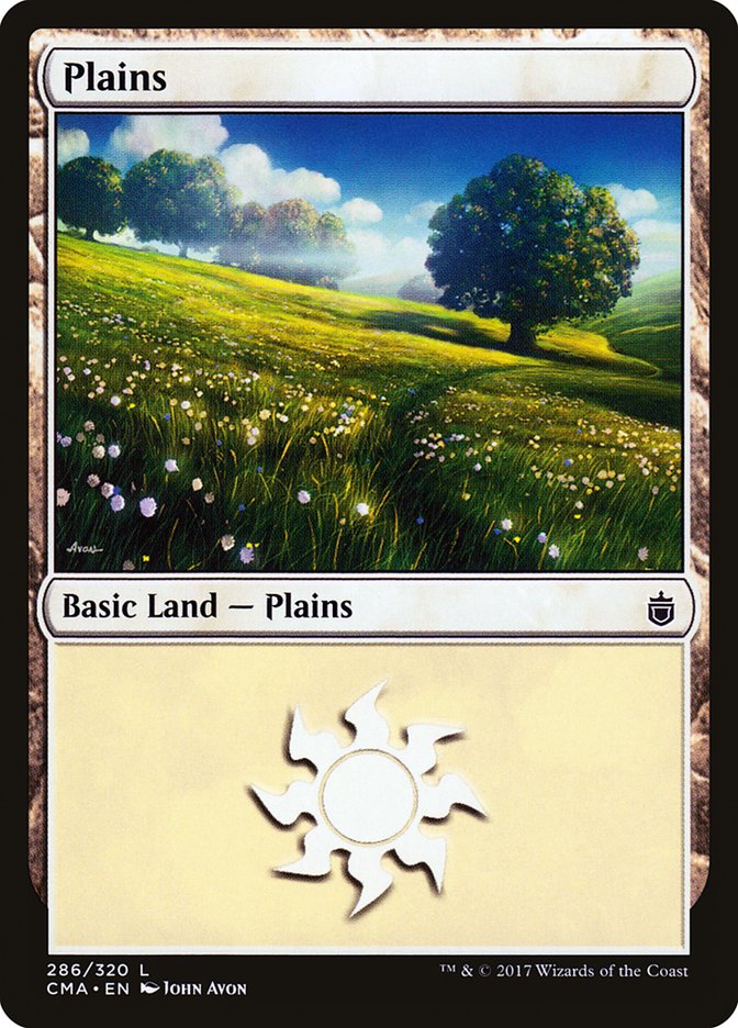 Plains (286) [Commander Anthology] | Black Swamp Games
