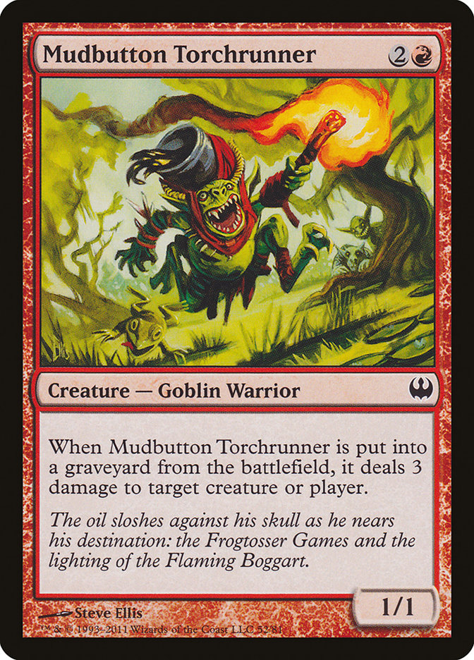 Mudbutton Torchrunner [Duel Decks: Knights vs. Dragons] | Black Swamp Games