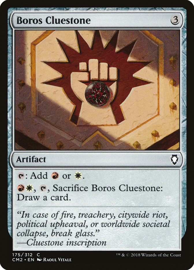 Boros Cluestone [Commander Anthology Volume II] | Black Swamp Games
