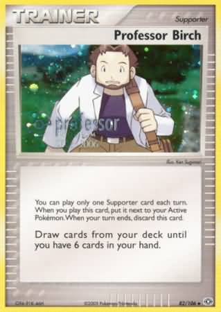 Professor Birch (82/106) (2006) [Professor Program Promos] | Black Swamp Games