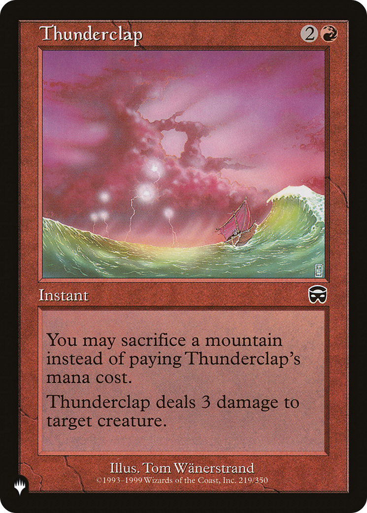 Thunderclap [The List] | Black Swamp Games