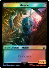 Copy // Mutant Double-Sided Token (Surge Foil) [Doctor Who Tokens] | Black Swamp Games
