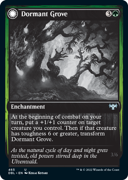 Dormant Grove // Gnarled Grovestrider [Innistrad: Double Feature] | Black Swamp Games