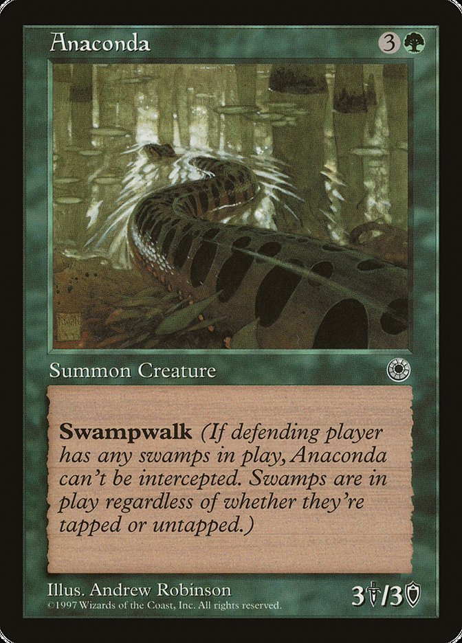 Anaconda (No Flavor Text) [Portal] | Black Swamp Games