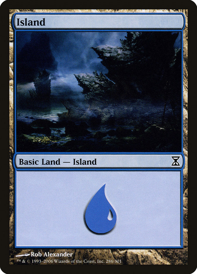Island (286) [Time Spiral] | Black Swamp Games