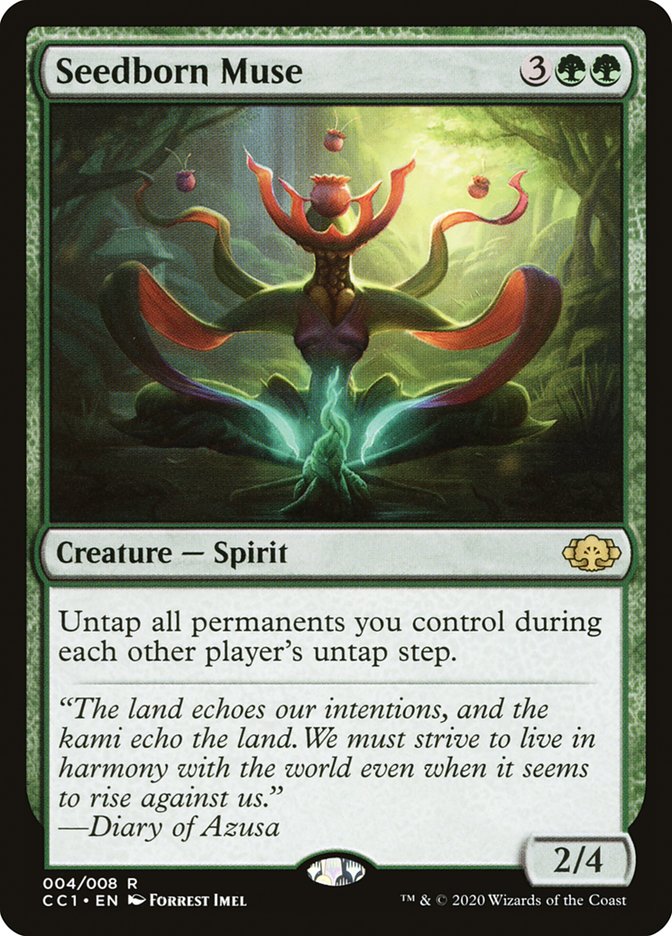 Seedborn Muse [Commander Collection: Green] | Black Swamp Games