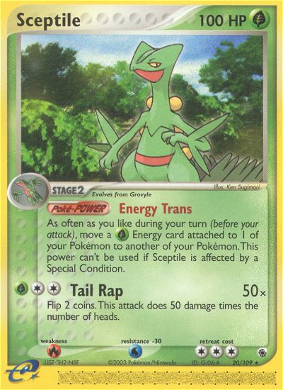 Sceptile (20/109) [EX: Ruby & Sapphire] | Black Swamp Games