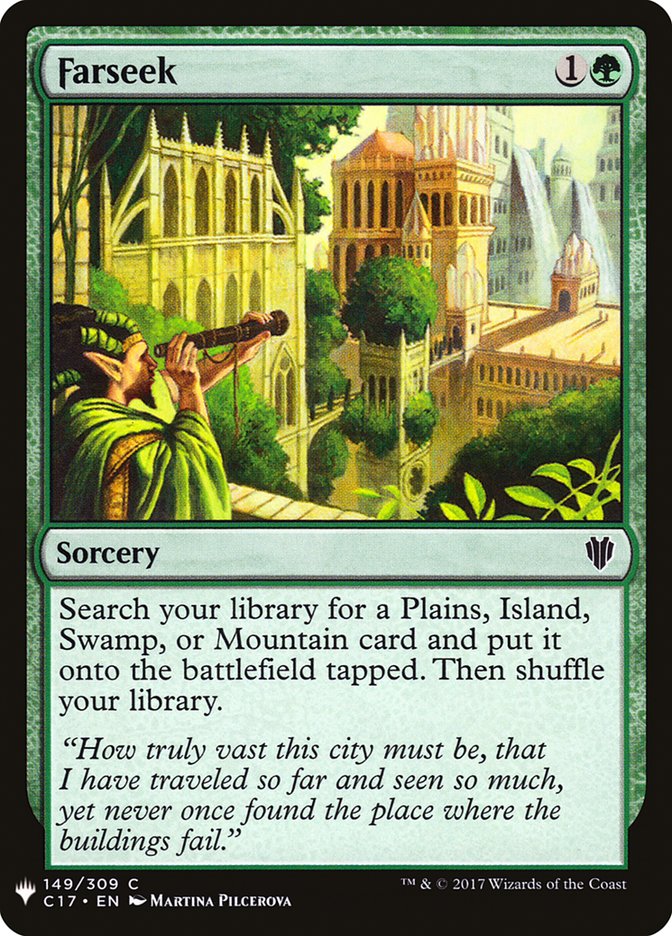 Farseek [Mystery Booster] | Black Swamp Games