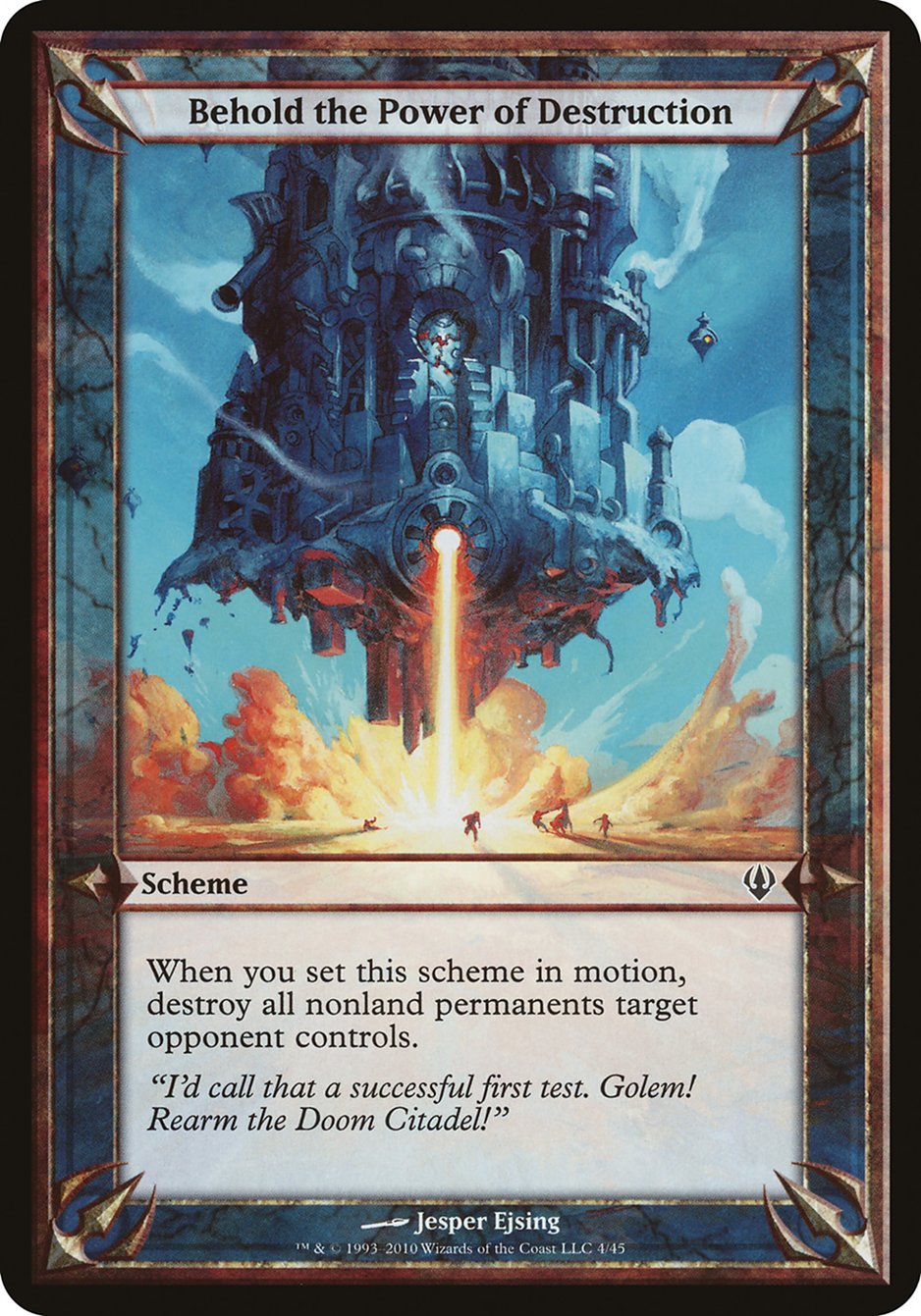 Behold the Power of Destruction (Schemes) [Archenemy Schemes] | Black Swamp Games