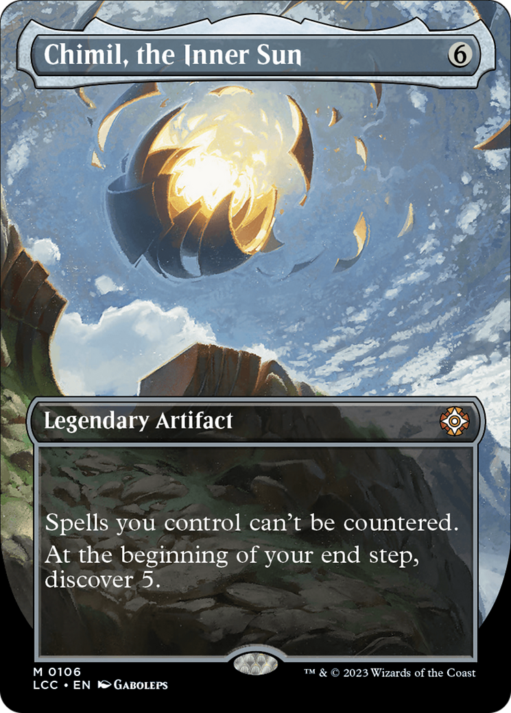 Chimil, the Inner Sun (Borderless) [The Lost Caverns of Ixalan Commander] | Black Swamp Games