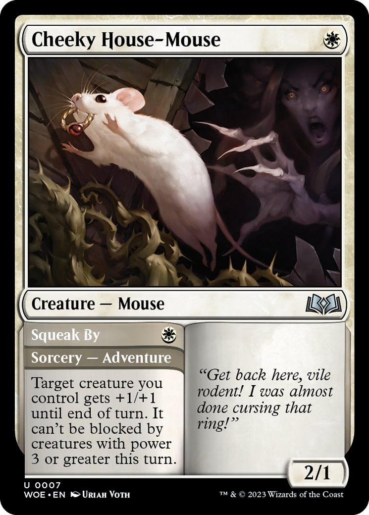 Cheeky House-Mouse [Wilds of Eldraine] | Black Swamp Games