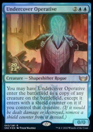 Undercover Operative [Streets of New Capenna Prerelease Promos] | Black Swamp Games