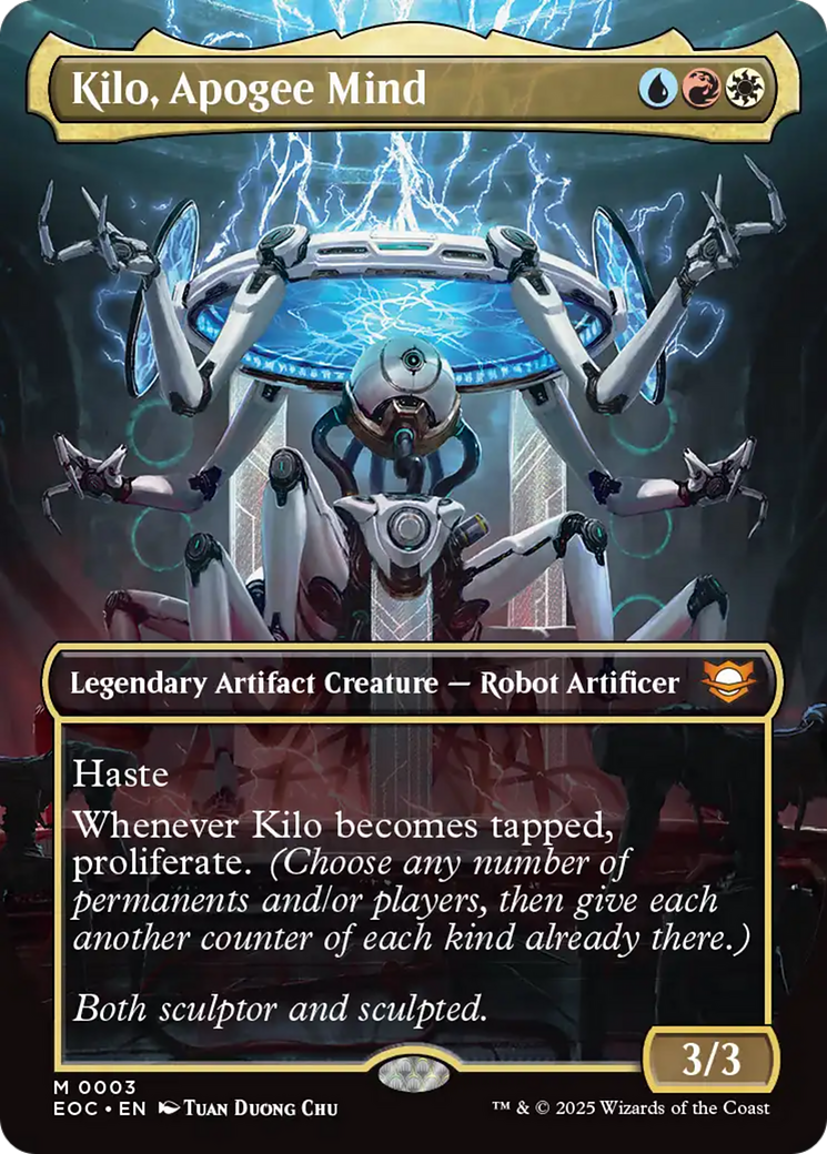Kilo, Apogee Mind (Borderless) [Edge of Eternities Commander] | Black Swamp Games