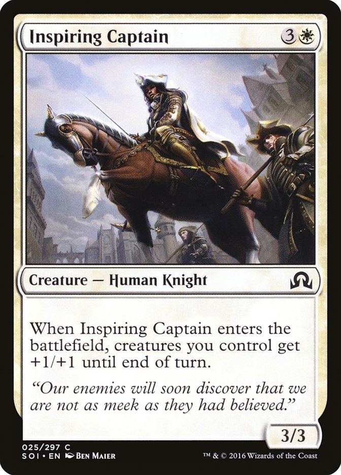 Inspiring Captain [Shadows over Innistrad] | Black Swamp Games