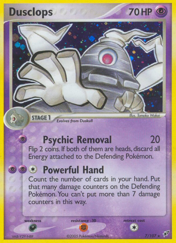 Dusclops (7/107) [EX: Deoxys] | Black Swamp Games