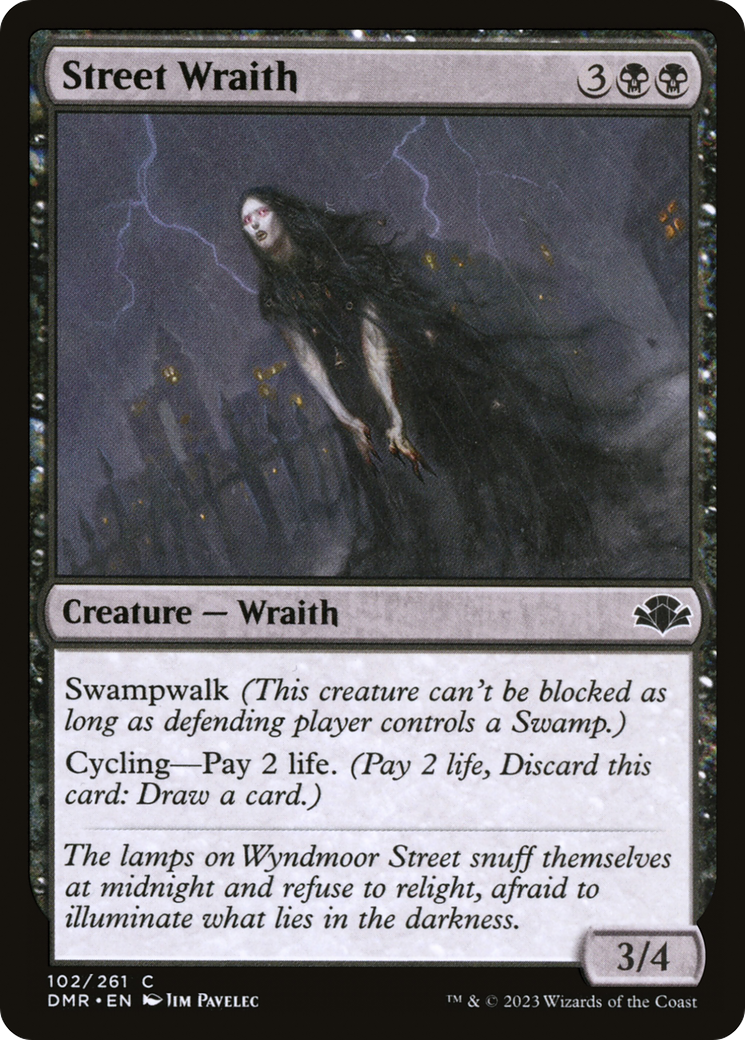 Street Wraith [Dominaria Remastered] | Black Swamp Games