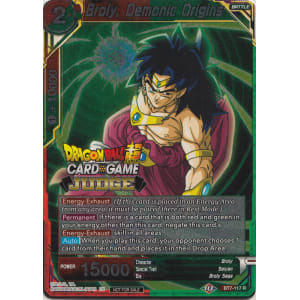 Broly, Demonic Origins (BT7-117) [Judge Promotion Cards] | Black Swamp Games