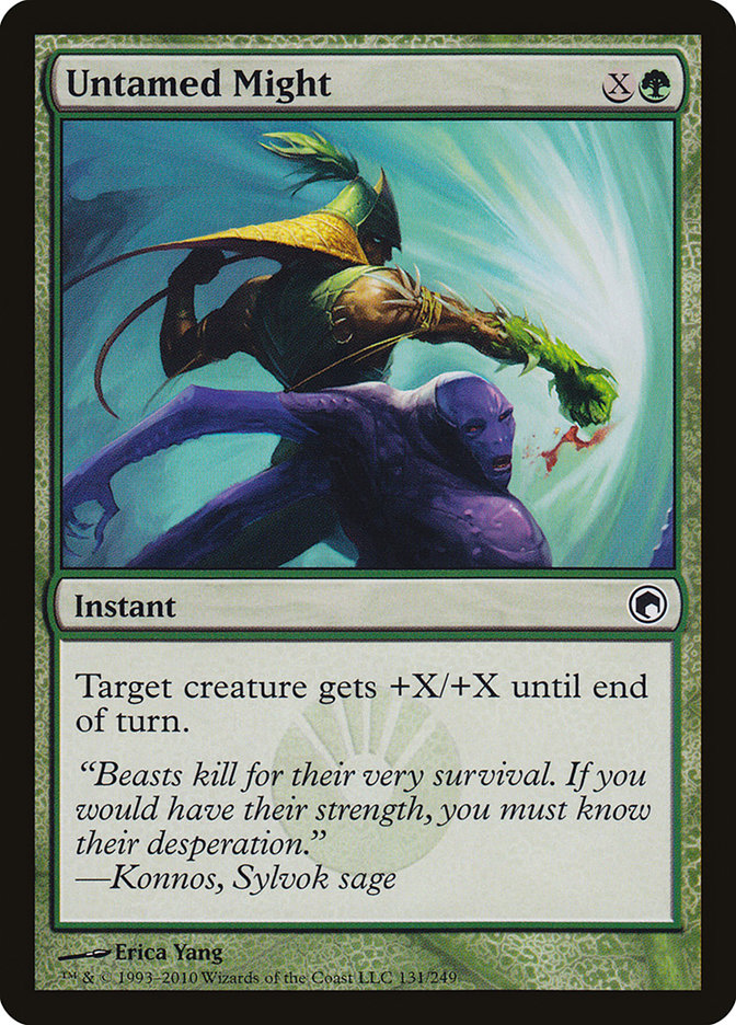 Untamed Might [Scars of Mirrodin] | Black Swamp Games
