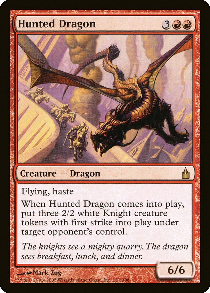 Hunted Dragon [Ravnica: City of Guilds] | Black Swamp Games