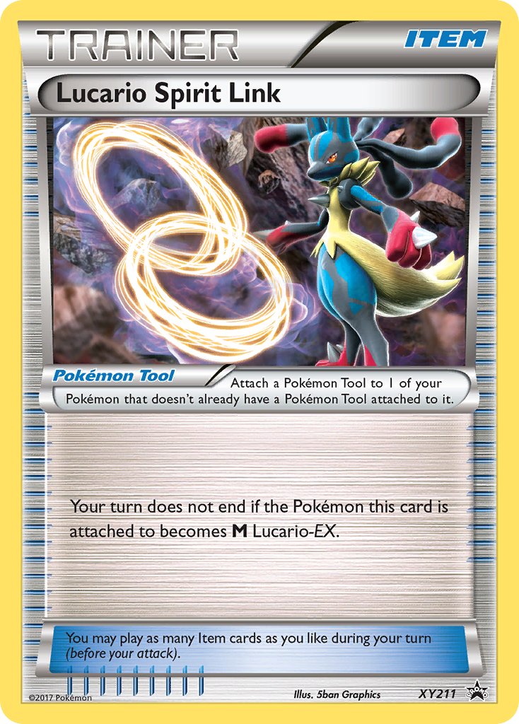 Lucario Spirit Link (XY211) [XY: Black Star Promos] | Black Swamp Games