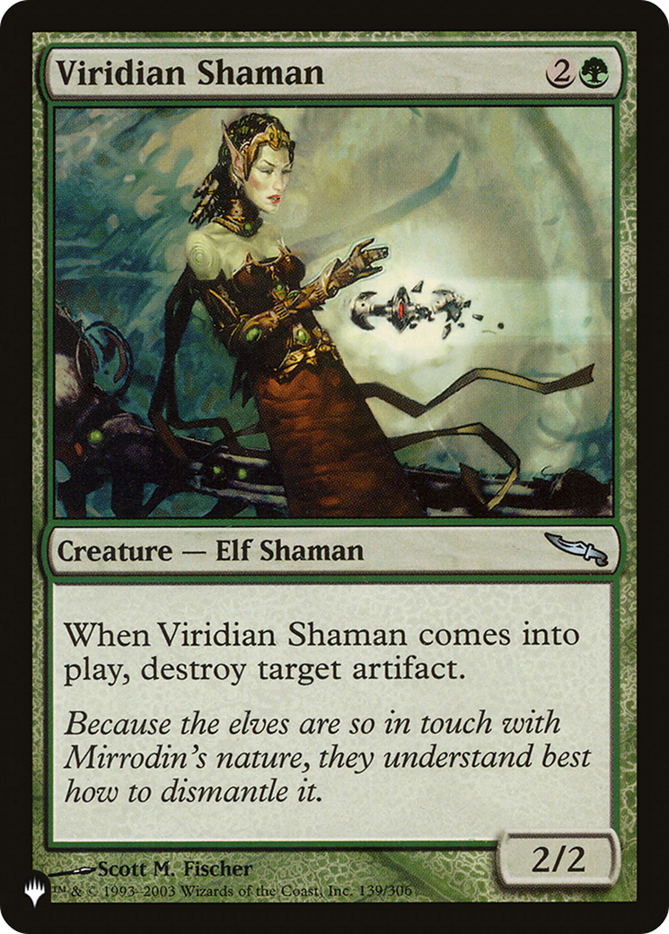 Viridian Shaman [The List Reprints] | Black Swamp Games