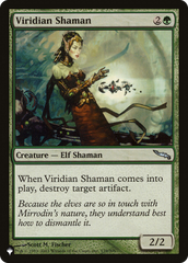 Viridian Shaman [The List Reprints] | Black Swamp Games