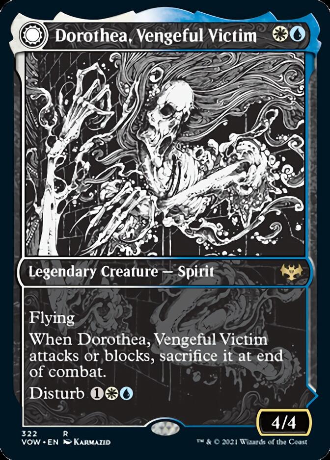 Dorothea, Vengeful Victim // Dorothea's Retribution (Showcase Eternal Night) [Innistrad: Crimson Vow] | Black Swamp Games