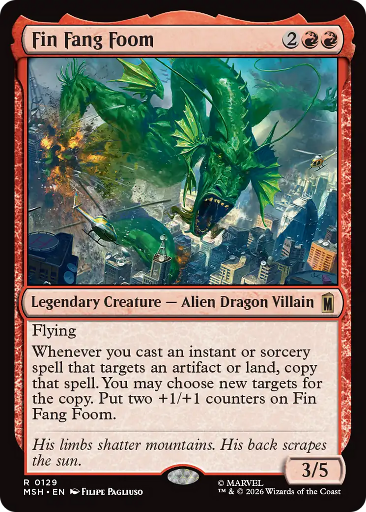Fin Fang Foom [Marvel Super Heroes] | Black Swamp Games