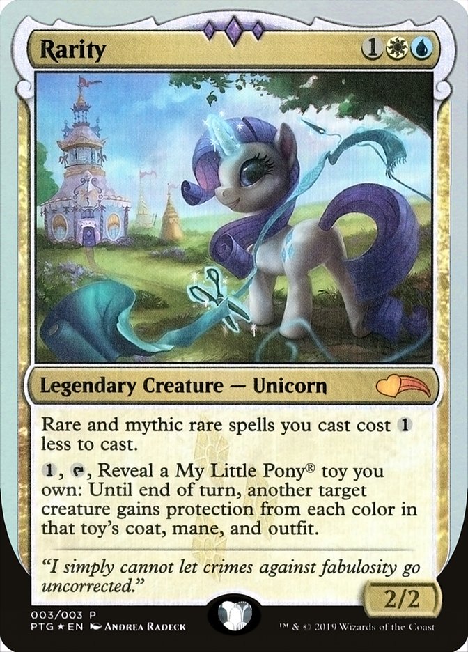 Rarity [Ponies: The Galloping] | Black Swamp Games