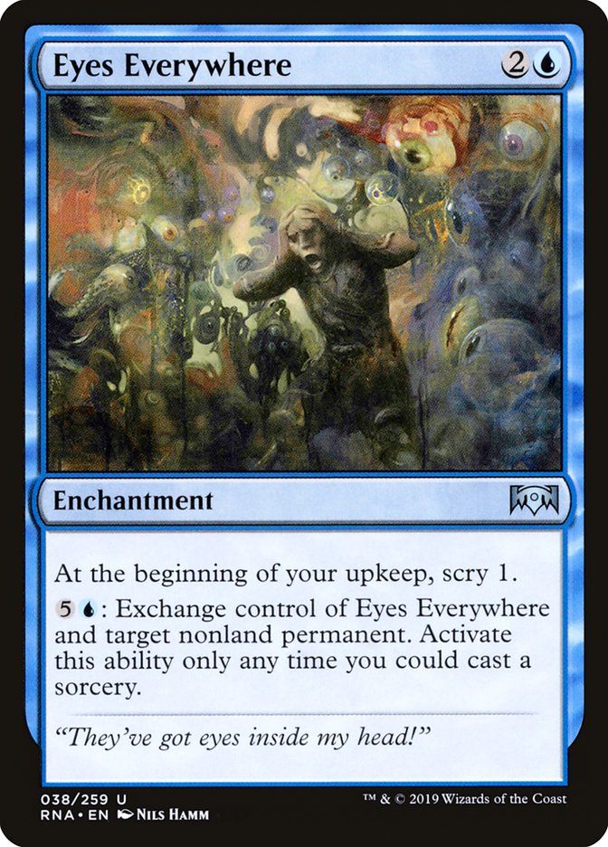 Eyes Everywhere [Ravnica Allegiance] | Black Swamp Games