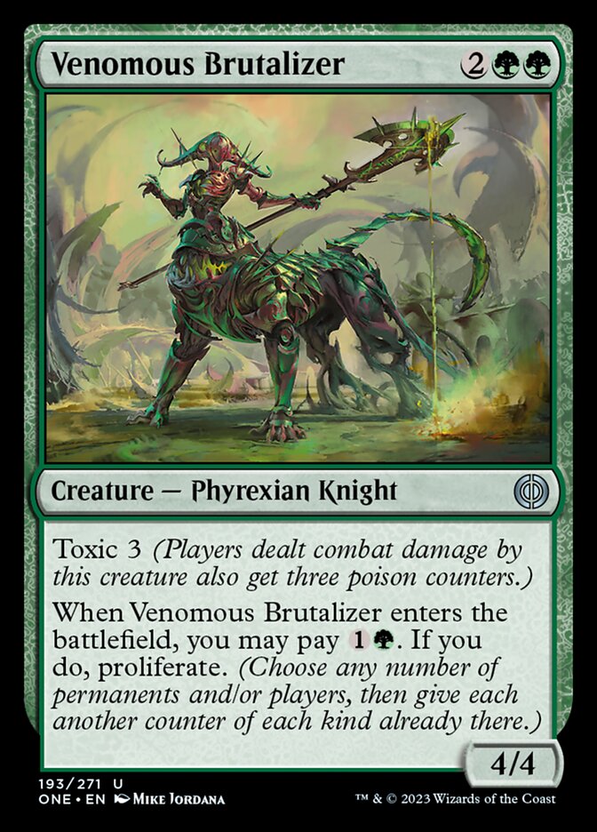 Venomous Brutalizer [Phyrexia: All Will Be One] | Black Swamp Games