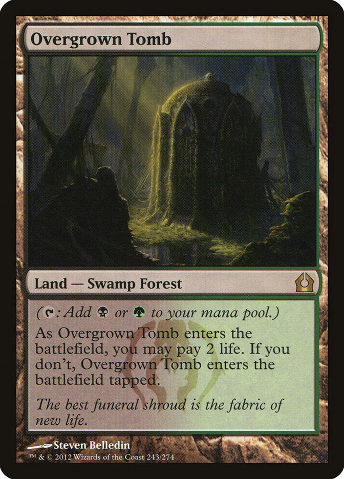 Overgrown Tomb [Return to Ravnica] | Black Swamp Games