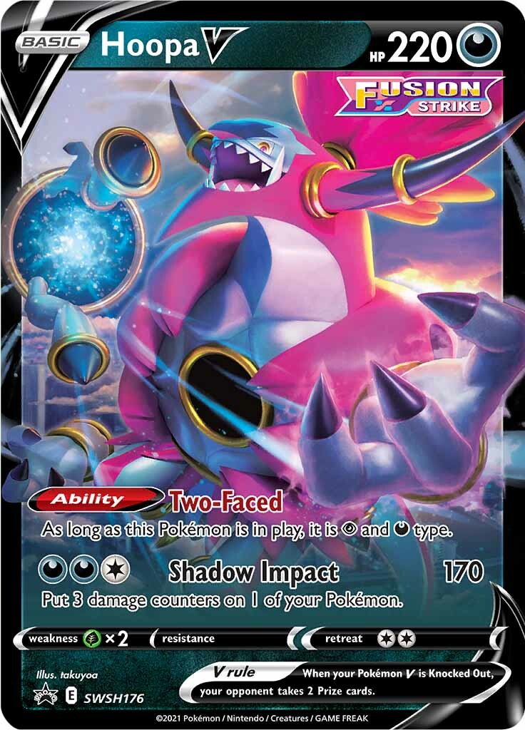 Hoopa V (SWSH176) (Jumbo Card) [Sword & Shield: Black Star Promos] | Black Swamp Games