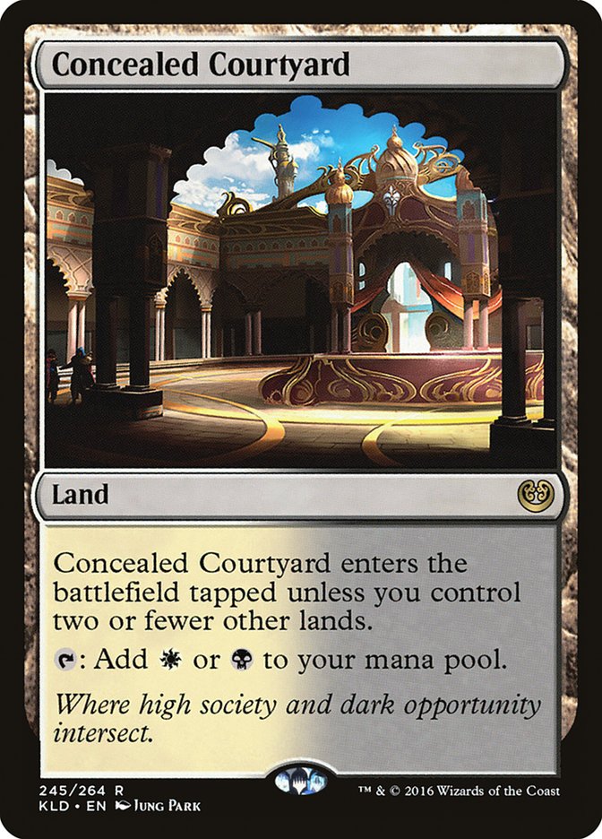 Concealed Courtyard [Kaladesh] | Black Swamp Games