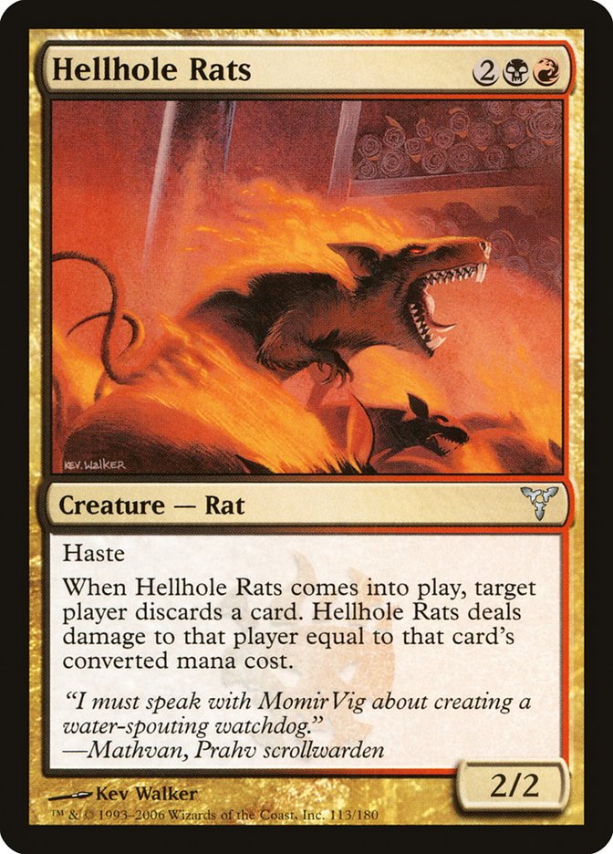 Hellhole Rats [Dissension] | Black Swamp Games