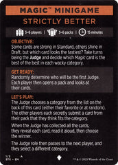 Strictly Better (Magic Minigame) [Strixhaven: School of Mages Minigame] | Black Swamp Games