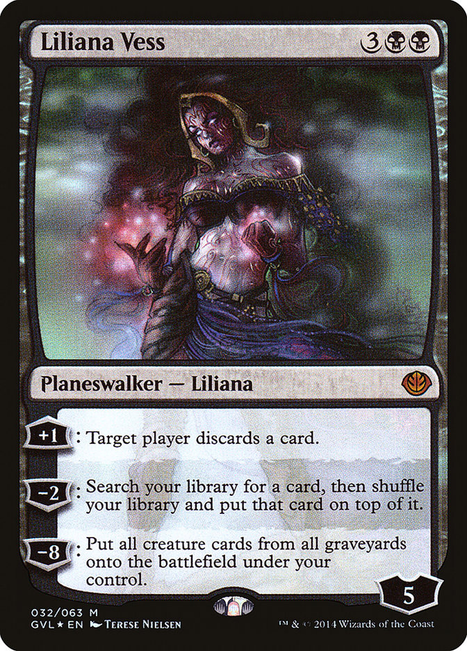 Liliana Vess (Garruk vs. Liliana) [Duel Decks Anthology] | Black Swamp Games