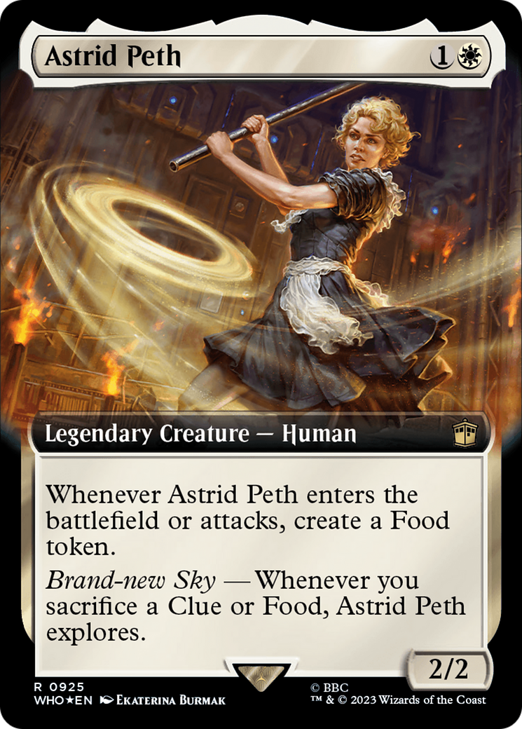 Astrid Peth (Extended Art) (Surge Foil) [Doctor Who] | Black Swamp Games